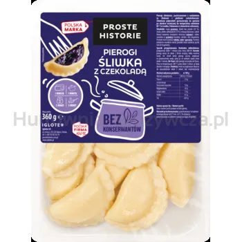 Proste Historie Pierogi śliwka z czekoladą 360g