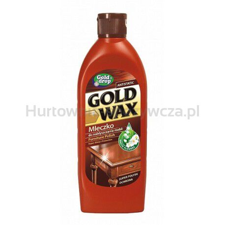 Gold Wax Mleczko Do Nabłyszczania I Pielęgnacji Mebli 250Ml