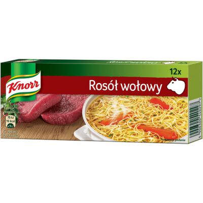 Knorr Rosół Wołowy 120 G (12 Kostek)