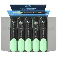 Schneider Zakreślacz Job Pastel, 1-5mm, miętowy  - 5