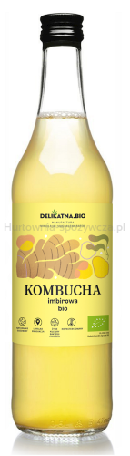 Kombucha Imbirowa Bio 500 Ml - Delikatna [BIO]