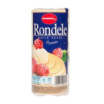 Wafle suche okrągłe Rondele 100g MAGNOLIA