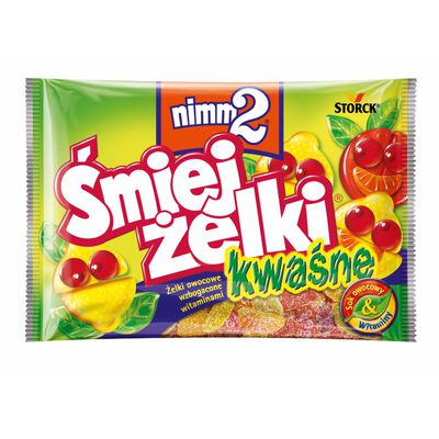 Nimm2 Śmiejżelki Kwaśne 100G