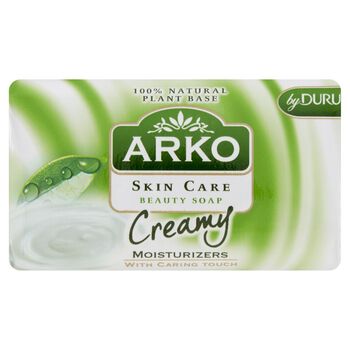 Arko Mydło kosmetyczne Skin Care Creamy wzbogacone o składniki nawilżające 90g