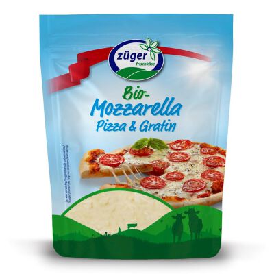 Mozzarella Tarta Do Pizzy Bio 150 G - Zuger [BIO]