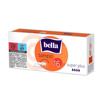 Bella Tampony Tampo Super Plus A16 Bez Aplikatora