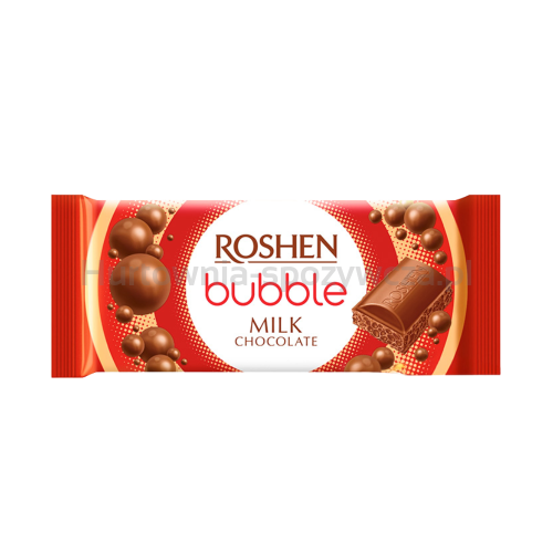 Roshen Czekolada Bąbelkowa mleczna 80 g