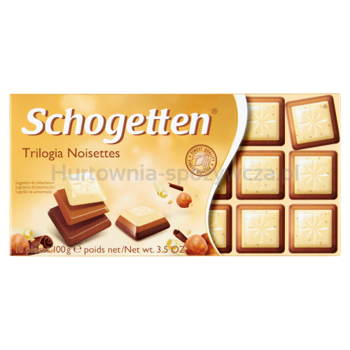 Schogetten Czekolada Trilogia Noisettes 100G