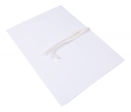 Teczka archiwizacyjna wiązana OFFICE PRODUCTS Budget Pro, 35mm, karton, biała wewn., A4, 250gsm, 3-skrz., biała