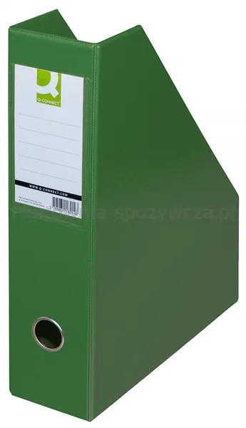 Pojemnik Na Dokumenty Q-Connect, Pvc, A4/76, Zielony