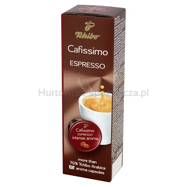 Tchibo Cafissimo Kawa Mielona W Kapsułkach Espresso Intense Aroma 7,5G X 10 Kapsułek