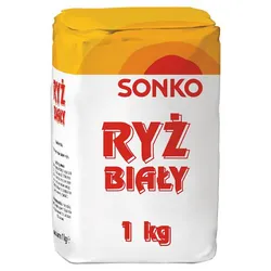 Ryż Sonko Biały Długi 1 Kg Hfp Tb Papier