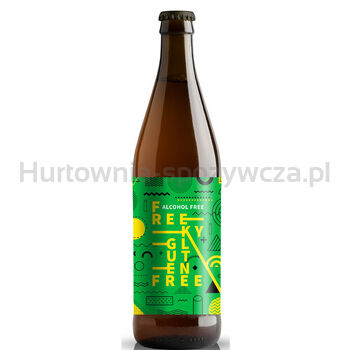 Piwo Freeky Hazy IPA bezglutenowe 0,0% 500ml butelka bezzwrotna Maryensztadt