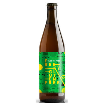 Piwo Freeky Hazy IPA bezglutenowe 0,0% 500ml butelka bezzwrotna Maryensztadt