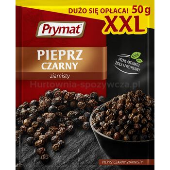 Prymat Pieprz Czarny Ziarnisty Xxl 50G 