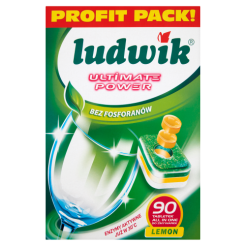Ludwik All In One Tabletki Do Zmywarek Ultimate Power 90 Szt.
