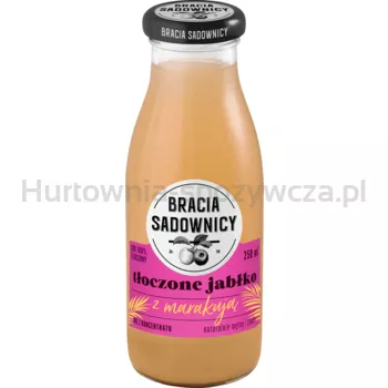 Bracia Sadownicy Tłoczone jabłko z marakują 250 ml