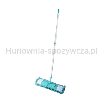 Mop Płaski Mikrofibra Chenile Z Kijem Teleskopowym