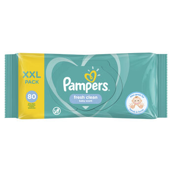 Pampers Chusteczki Pielegnacyjne Fresh Clean 80 Szt