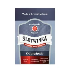 Słotwinka Woda Lecznicza 3L Karton