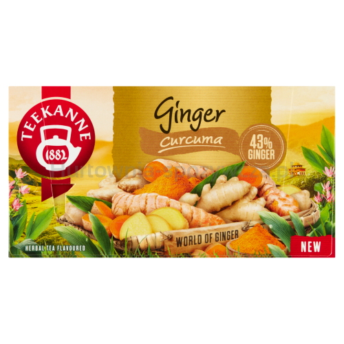 Teekanne Herbatka Ziołowa Ginger Curcuma 20 Torebek X 1,75G