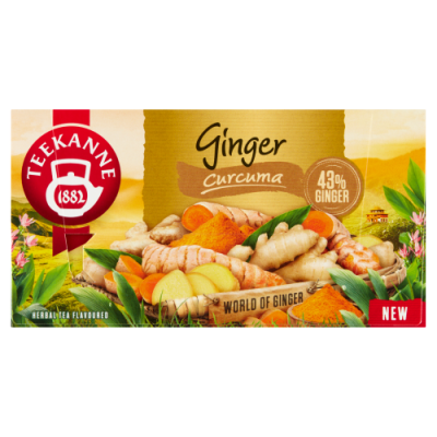 Teekanne Herbatka Ziołowa Ginger Curcuma&Quot 20 Torebek X 1,75G