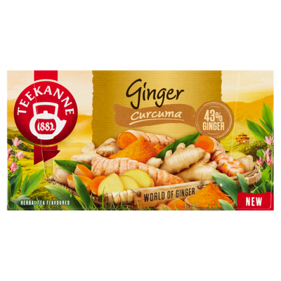 Teekanne Herbatka Ziołowa Ginger Curcuma 20 Torebek X 1,75G