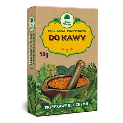 Dary Natury Przyprawa Do Kawy Bezglutenowa (Podlaska) 50 G [BIO]