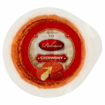 Ser Pokusa Czerwony 350G, Półtwardy