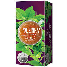 Rodzinna Herbata Ekspresowa Earl Grey 100X1,3G<br>(Data przydatności 31.05.2025)