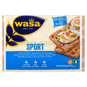 Wasa Pieczywo Chrupkie Żytnie Sport 275 G