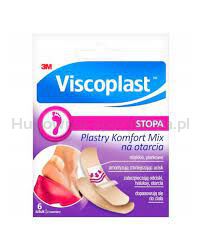 Viscoplast Plastry Komfort Mix 6Szt