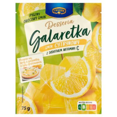 Kruger Desseria Galaretka smak cytrynowy 75g