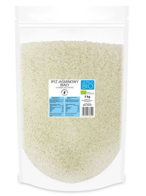 Ryż Jaśminowy Biały Bezglutenowy Bio 5 Kg - Horeca (Bio Planet) [BIO]