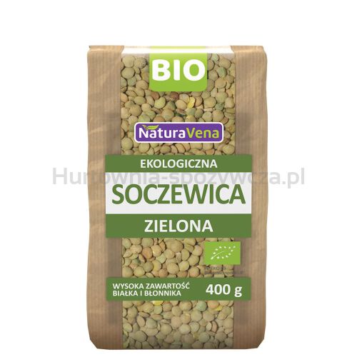 Soczewica Zielona Bio 400 G - Naturavena [BIO]