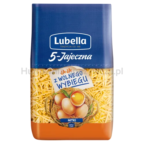 Lubella Makaron Jajeczna 5 Jaj Nitki 400 G