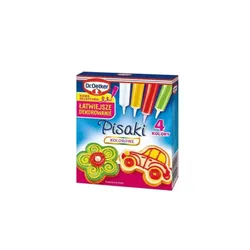 Dr. Oetker Pisaki cukrowe 68 g (4 tubki)