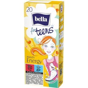 Ultracienkie Wkładki Bella For Teens Energy 20 Sztuk