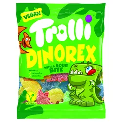 Trolli Dino Rex - Żelki wegańskie 100g