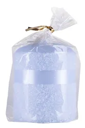 Świeca słupek DONAU HOME Milo, 70x90mm, błękit perła