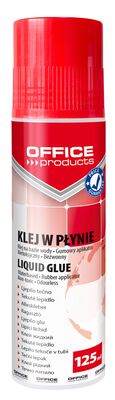 Office Products Klej w płynie biurowy, 125ml, transparentny [BIURO]