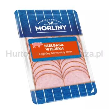 Morliny Kiełbasa wiejska plastry 400 g