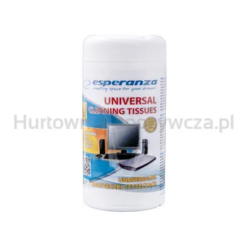 Chusteczki Czyszczące Uniwersalne Esperanza 100Szt.