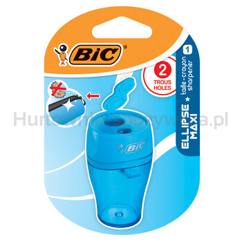 BIC Ellipse Temperówka 2 otwory mix Blister 1szt