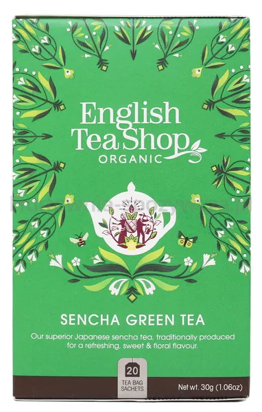 Herbata Zielona Sencha (20X2) Bio 30 G