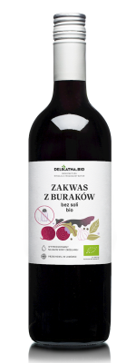 Zakwas Z Buraków Bez Soli Bio 700 Ml - Delikatna [BIO]