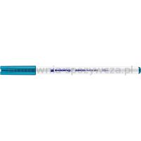 Pisak tekstylny e-4600 EDDING, 1 mm, błękit orientalny - 3