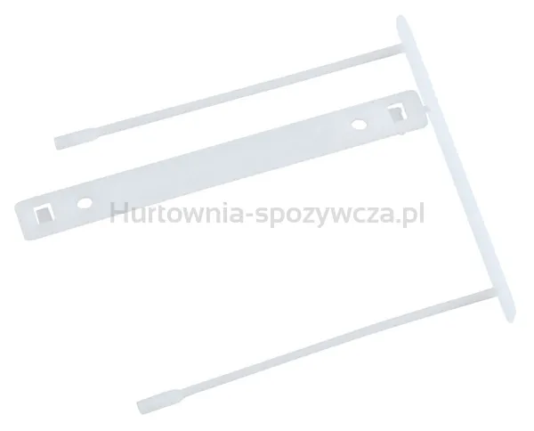 Office Products Klipsy Archiwizacyjne Z-Clip, Grubość Pliku Max. 7Cm, Biały 