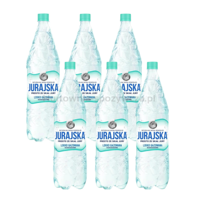 Woda Jurajska Lekko Gazowana 1,5 L