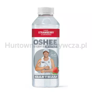 Oshee Vitamin Water Strawberry-Lemongrass SLEEVE 555ml